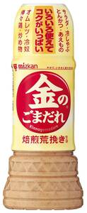 ミツカン 金のごまだれ焙煎荒挽き仕上げ 250ml×3本