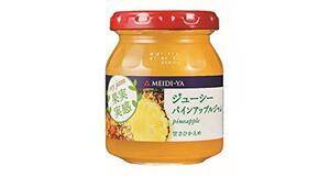  Meiji shop fruits real feeling ju-si- pine Apple jam 160g×12 piece 