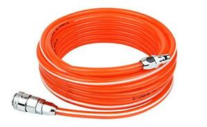 E-Value urethane air hose inside diameter 6.5× outer diameter 10.0mm EAZ-010N 10m clear orange 