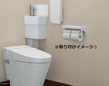 LIXIL(リクシル) INAX 棚付2連紙巻器 ホワイト CF-AA64/WA_画像2