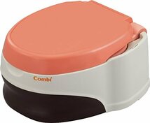 コンビ Combi トイレトレーニング ベビーレーベル 洋式おまるでステップ レーベルコーラル (PI) (おまる:1歳頃~/補助便座+ステップ_画像3