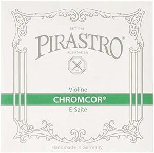 PIRASTRO CHROMCOR クロムコア バイオリン弦 E線 クロムスチール 3/4+1/2 ボールエンド 3191