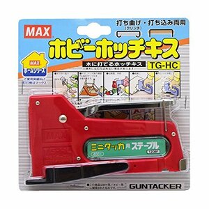 マックス(MAX) ミニタッカ TG-HC 赤、青、黄 アソート品 色の指定は出来ません