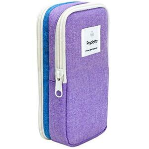 ni ticket stationery pen case Poplette vertical width blue × violet PLP1-BV