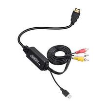 HDMI to RCA変換ケーブル HDMI to AVコンバータデジタル 3RCA/AV 変換ケーブル TV/HDTV/Xbox/PC/DVD_画像6