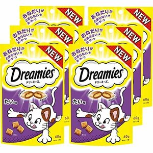 ドリーミーズ 猫用おやつ たい味 成猫用 60g×6袋(まとめ買い)