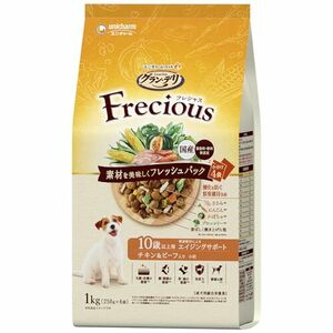 グラン・デリ フレシャス(Frecious)ドッグフード [10歳以上用] チキン&ビーフ 1kg 【国産】