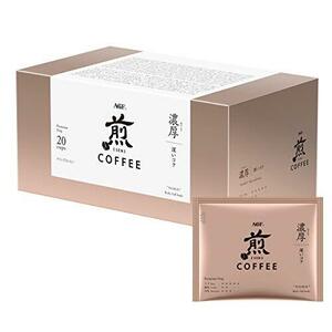 AGF(エージーエフ) 煎 レギュラーコーヒー プレミアムドリップ 濃厚 深いコク 20袋 【 ドリップコーヒー 】 10グラム (x 20)