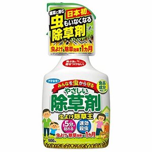 フマキラー カダン 除草剤 食品成分由来・虫よけ効果も 除草王 1000ml