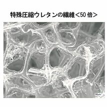 ワイズ ASSO 三ツ星スポンジ 食器洗い用 4個組 日本製 AS-018 ホワイト 6×3.2×高さ12cm_画像4