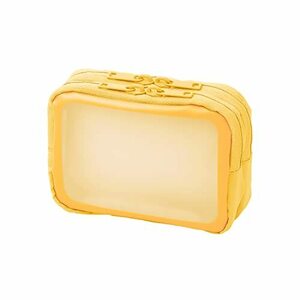 PLUS pouch jibnironaka is seen ga jet pouch S yellow TW-BG002S 428-744