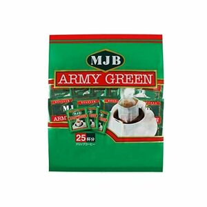 MJB Army green drip coffee 7g×25P ×2 box 