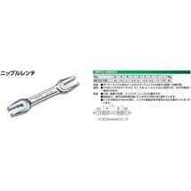 京都機械工具(KTC) ニップルレンチ MCS2-100_画像2