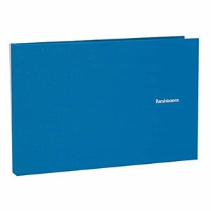 SEKISEI アルバム ポケット ハーパーハウス レミニッセンス ミニポケットアルバム 2Lサイズ 40枚収容 2L 21~50枚 布 ブルー