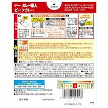 グリコ カレー職人 ビーフカレー 中辛 170g×10個(レンジ対応/レンジで温め簡単/常温保存/レトルト)_画像2