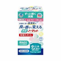 ヘルパータスケ 良い香りに変える消臭ノーマット 快適フローラルの香り [取替ボトル1本入]_画像1