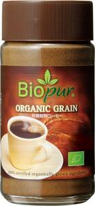 Biopur(ビオピュール) ミトク ホールビーン 有機穀物コーヒー 100g (ノンカフェインコーヒー風飲料)