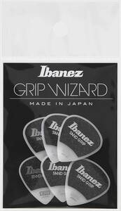 Ibanez 滑り止め素材を使用したピック Grip Wizard Series Sand Grip Pick PA16MSG-WH WHITE