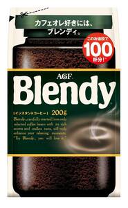 AGF(e-ji-ef)b Len ti sack [ instant coffee ][ water . dissolving . coffee ][ cafe au lait liking .][ refilling ] 200g