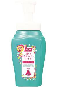 [ foam type ] pet clean fragrance. foam rinse in shampoo dog cat for 450 lion pet 