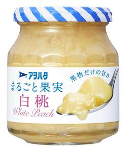 a. is ta wholly fruits white peach 250g×4 piece 