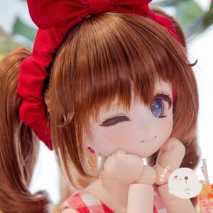 《ERI》DDH-29 カスタムヘッド + おまけアイ セミホワイト肌 ドルフィードリーム