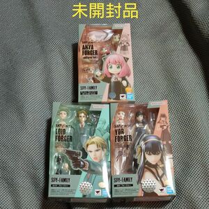 S.H.Figuarts SPY FAMILY　アーニャ せいふく　ロイド　ヨル　セット