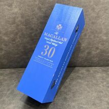 ▼【木箱のみ】マッカラン ブルーラベル 30年 ウイスキー 酒 S33172297631_画像1