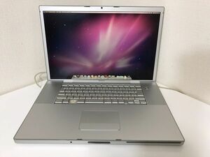 【中古品】動作品現状販売 Apple MacBookPro 17インチ 2.6GHz 4GBメモリ A1229 KZ240404001