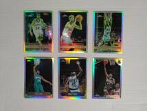 懐かしの Topps Chrome（STEVE KERR, NICK ANDERSON, ROBERT TRAYLOR, 他）リフラクターカード　6枚セット_画像1