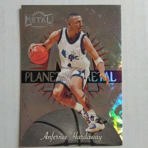 97-98 Skybox Metal Universe ANFERNEE HARDAWAY Planet Metal インサートの画像1