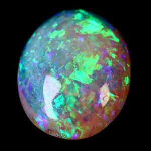 2.060ct natural white opal Australia . color eminent high quality (Australia White opal gem jewelry natural unset jewel loose loose )