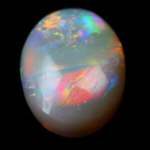 3.720ct 天然ブラックオパール オーストラリア 最高品質 遊色抜群 〔Australia Black opal 宝石 裸石 ルース 天然 jewelry natural loose〕の画像3