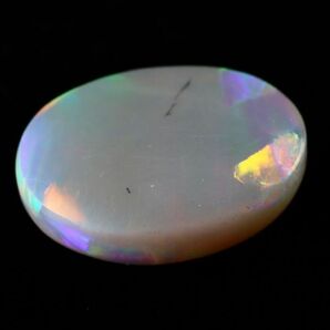 3.720ct 天然ブラックオパール オーストラリア 最高品質 遊色抜群 〔Australia Black opal 宝石 裸石 ルース 天然 jewelry natural loose〕の画像5