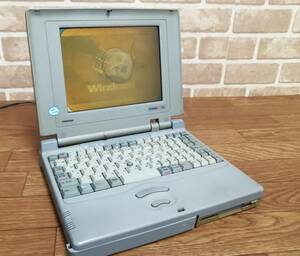 <508H60>[ rare thing / present condition goods ]dynabook SS450(Windows95 start-up verification )