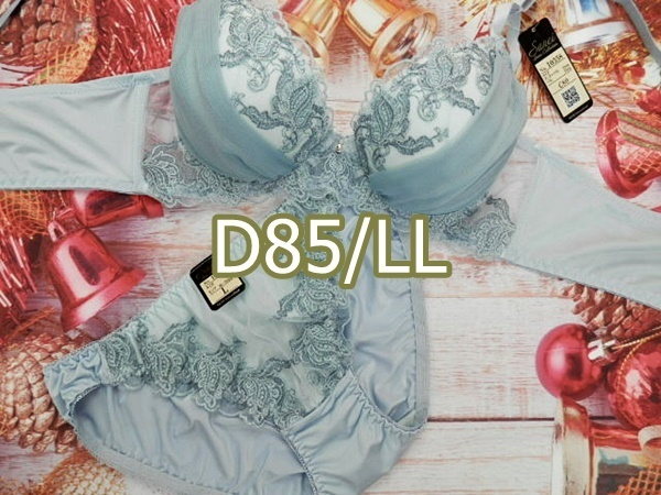 P424-D85/LL ブラジャー＆ショーツセット ブラ&ショーツセット 下着 ランジェリー 脇高ブラジャー 脇高ブラ