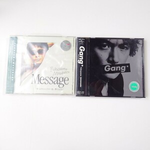 ★中古品★福山雅治『Ｇａｎｇ/ＳｗｅｅｔＤａｒ』『Ｍｅｓｓａｇｅ/今このひとときが遠い夢のように』 CD 2枚セット★レンタル落ち★