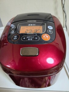 TOSHIBA 東芝 真空 圧力IH 炊飯器 保温釜 RC-10VRE9 2011年製 中古動作品