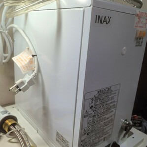 ■超美品■INAX■小型電気温水器■EHPN-H12V1■先止め式■ janis ホース収納式混合水栓 FP285 シャワー蛇口 JL241SE-05 19年製の画像5