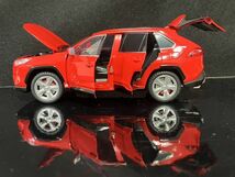 RAV4　トヨタ TOYOTA 1/24 ミニカー レッド H131_画像10