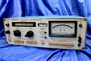 計測 009 ANDO/安藤 RDA-203 FM LINEAR DETECTOR FM直線検波器　