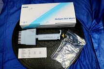 未使用??/2箱入荷/元箱＆取説付 ◆NICHIRYO マルチチャンネル マイクロピペット Nichipet EXⅡMULTI(5～100μL) 8ch　50371Y_画像1