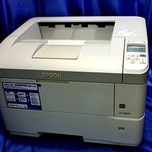 印字OK/13800枚/トナー無し★ EPSON/A3対応 モノクロレーザープリンター ◆ Offirio LP-S3250/USBケーブル付き◆ 50444Yの画像2