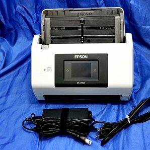 【スキャンOK：ページ数少ない５４】EPSON/A4カラー対応 高速シートフィードスキャナー ★DS-780N/AC&USB3.0ケーブル付★ 50524Yの画像1