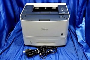 ★印刷枚数34015枚★ CANON/キヤノン A4対応 モノクロレーザープリンター ◆LBP6330◆USBケーブル付　50532Y　