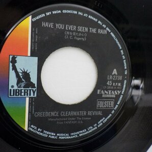 Creedence Clearwater Revival「Have You Ever Seen The Rain / Hey Tonight」EP（7インチ）/Liberty(LR-2738)/洋楽ロックの画像2