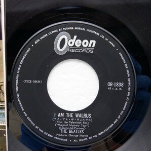 The Beatles(ビートルズ)「Hello Goodbye／I Am The Walrus(ハロー・グッドバイ / アイ・アム・ザ・ウォルラス)」Odeon(OR-1838)/ロックの画像2