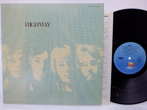 Free「Highway」LP（12インチ）/Island Records(ILS-50108)/洋楽ロック