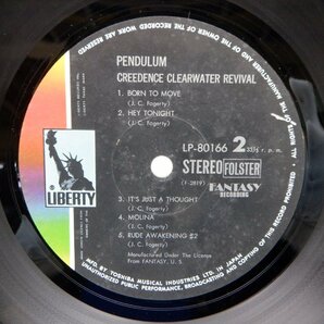 Creedence Clearwater Revival(クリーデンス・クリアウォーター・リバイバル)「Pendulum(ペンデュラム)」LP/Liberty(LP-80166)の画像2