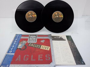 Eagles(イーグルス)「Eagles Live」LP（12インチ）/Asylum Records(P-5589/90Y)/ロック